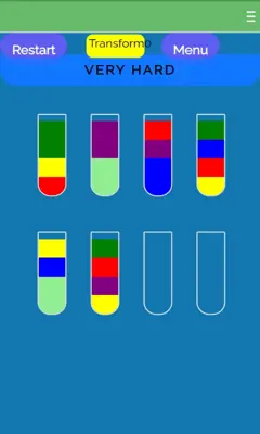 Colors Sort Game and Puzzl android App screenshot 1