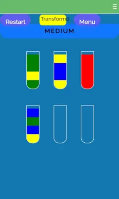 Colors Sort Game and Puzzl android App screenshot 3